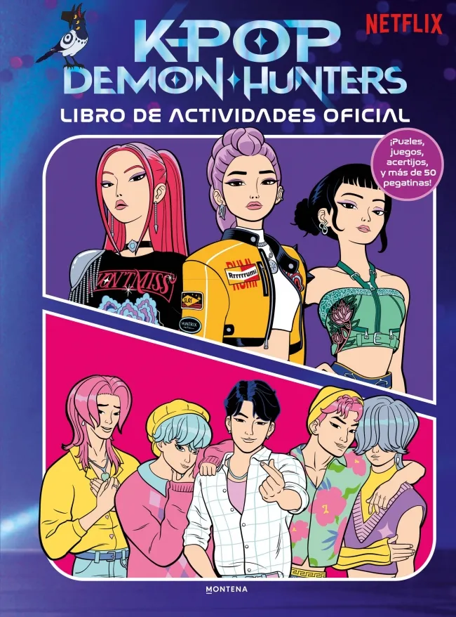 KPOP DEMON HUNTERS.LIBRO DE ACTIVIDADES OFICIAL