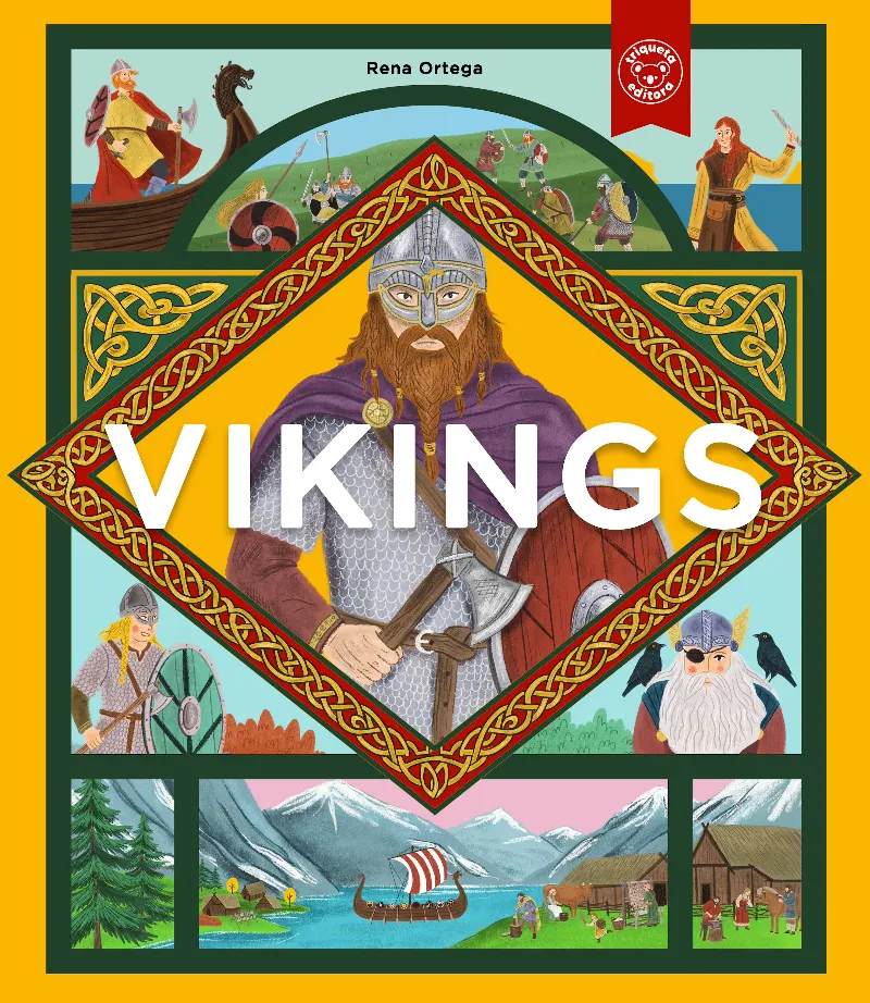 VÍKINGS.ÀLBUM IL·LUSTRAT INFANTIL SOBRE L’EDAT MITJANA