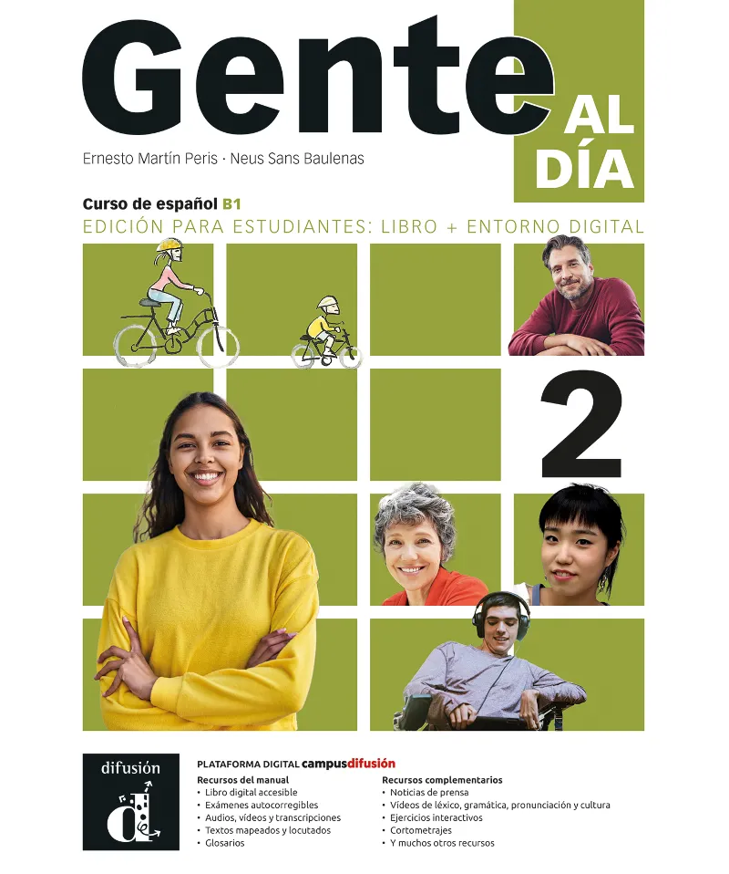 GENTE AL DIA 2 EDICION PARA ESTUDIANTES LIBRO ENTORNO DIGIT