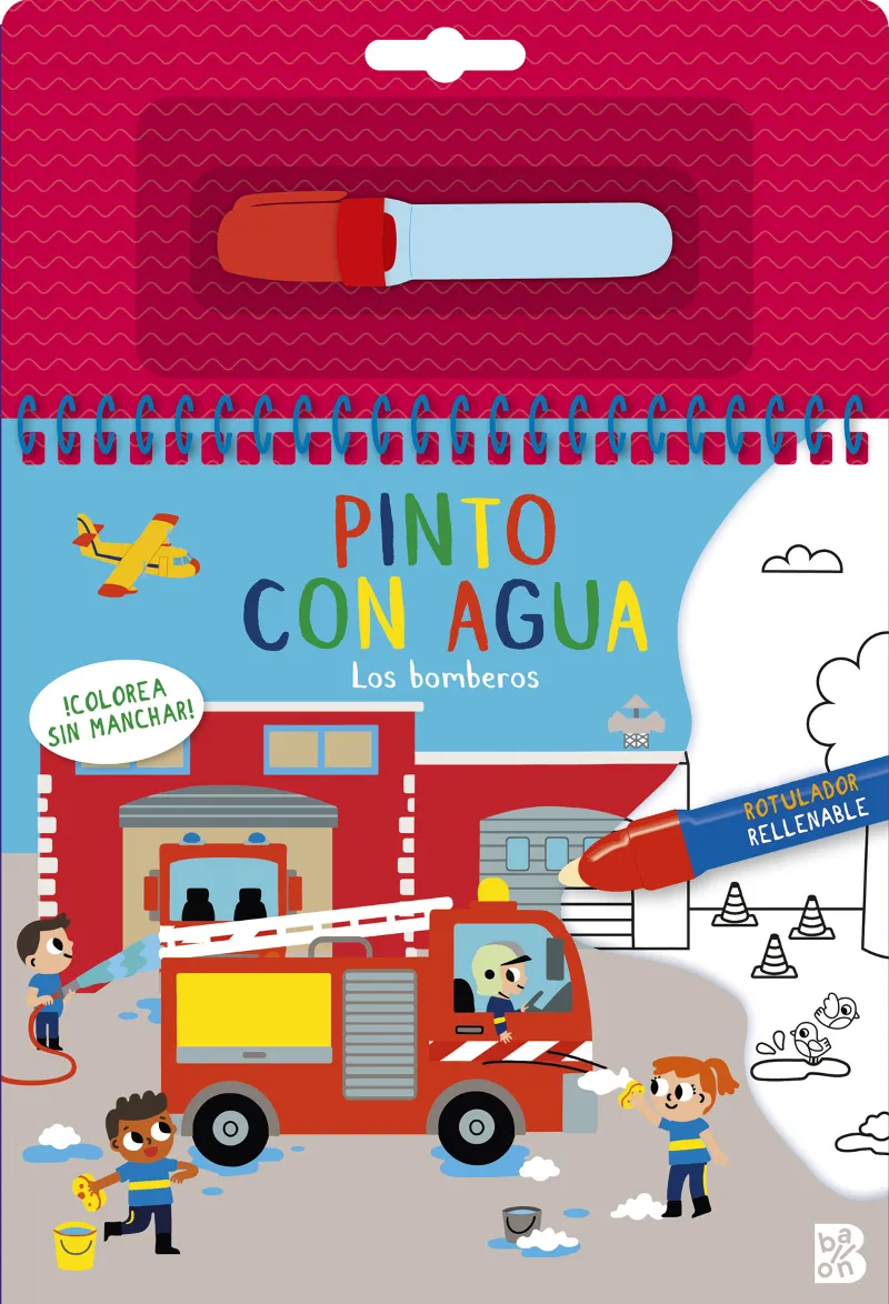 PINTO CON AGUA - LOS BOMBEROS