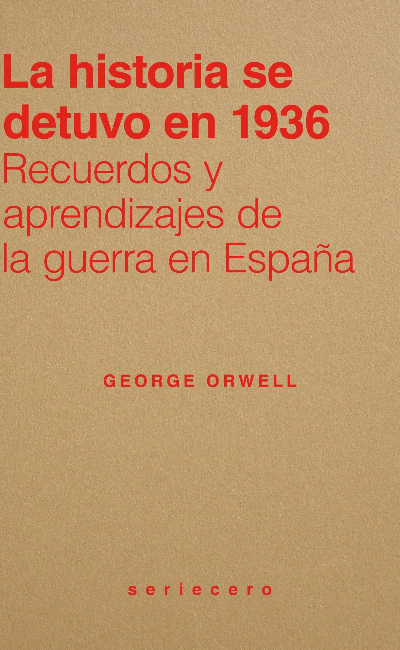 LA HISTORIA SE DETUVO EN 1936