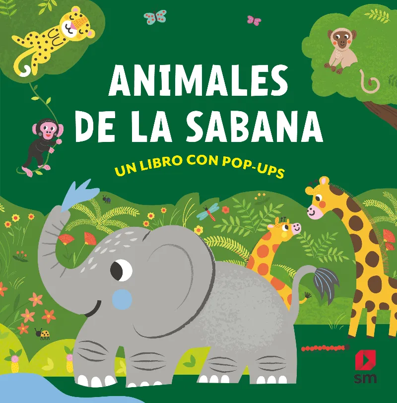 ANIMALES DE LA SABANA - POP UPS -
