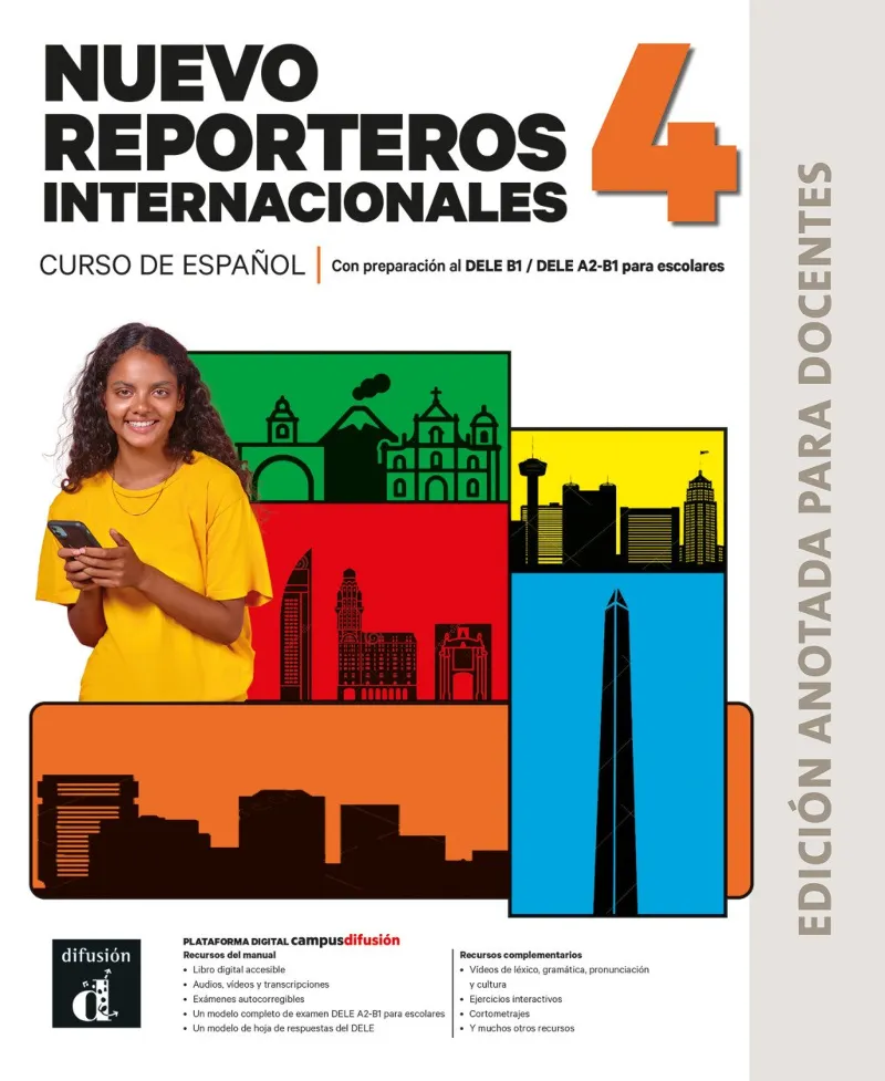 NUEVO REPORTEROS INTERNACIONALES 4 EDICION ANOTADA PARA DO