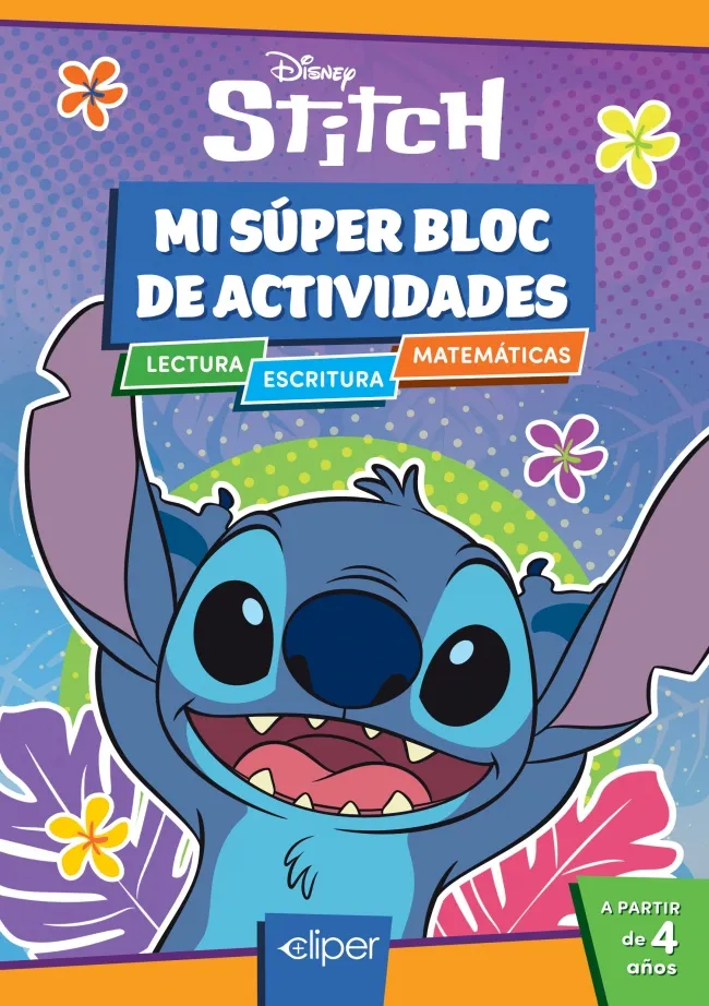MI SÚPER BLOC DE ACTIVIDADES DISNEY - STITCH