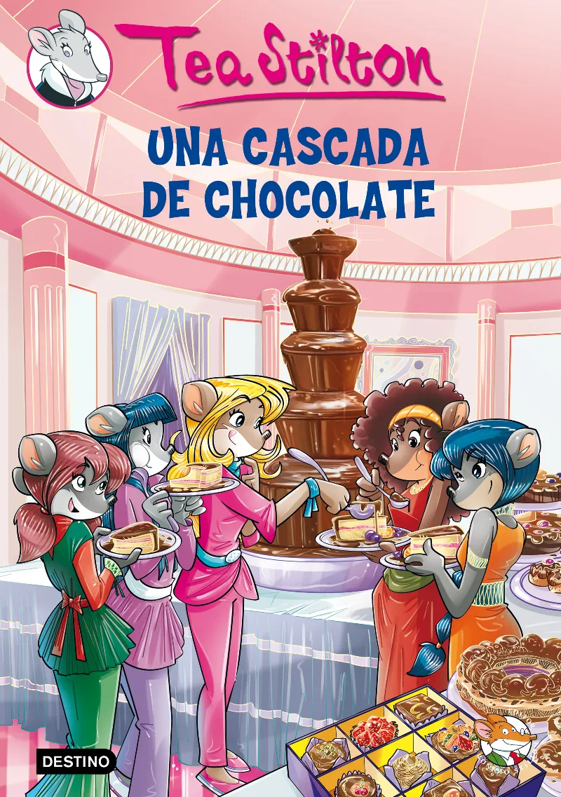 CASCADA DE CHOCOLATE,UNA TEA STILTON