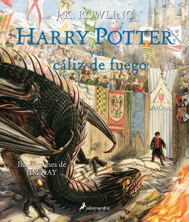 HARRY POTTER Y EL CALIZ DE FUEGO -ILUSTRADO-