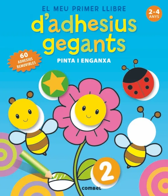 MEU PRIMER LLIBRE D'ADHESIUS GEGANTS,EL
