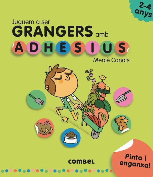 JUGUEM A GRANGERS AMB ADHESIUS 2/4 ANYS