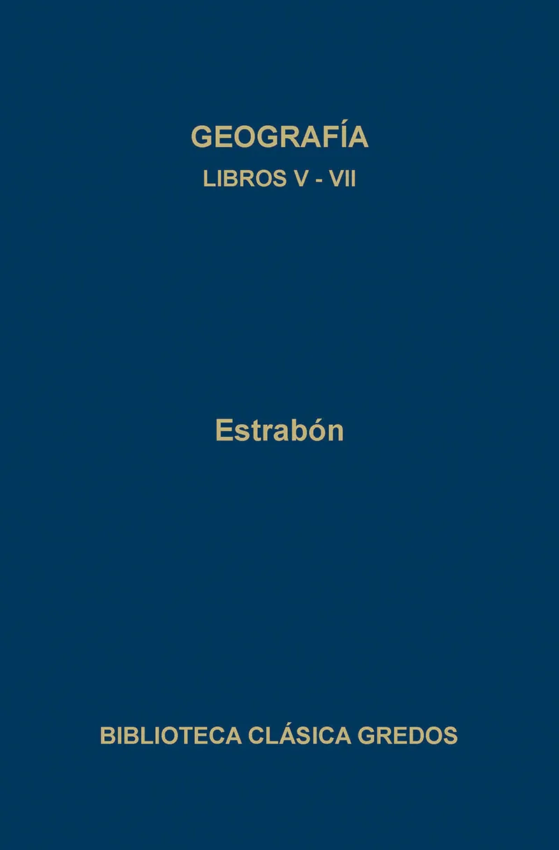 GEOGRAFIA LIBROS V-VII
