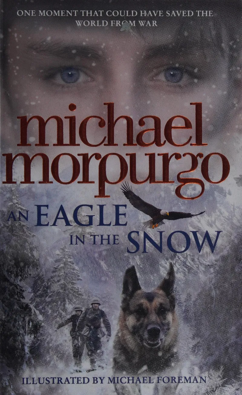 AN EAGLE IN THE SNOW