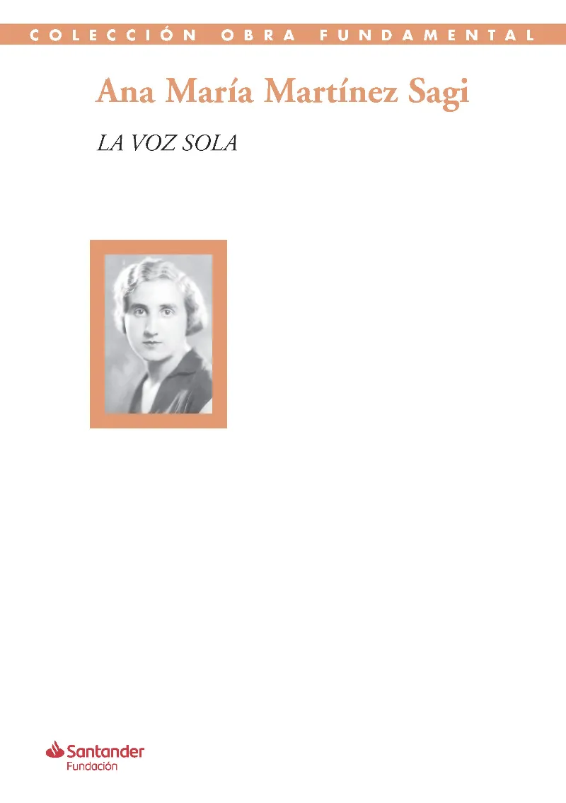 VOZ SOLA, LA