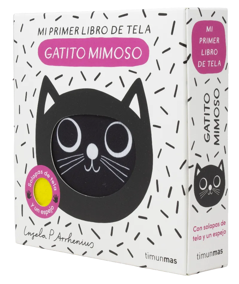 GATITO MIMOSO. MI PRIMER LIBRO DE TELA