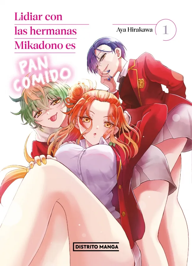 LIDIAR CON LAS HERMANAS MIKADONO ES PAN COMIDO 1 (SHÔNEN)