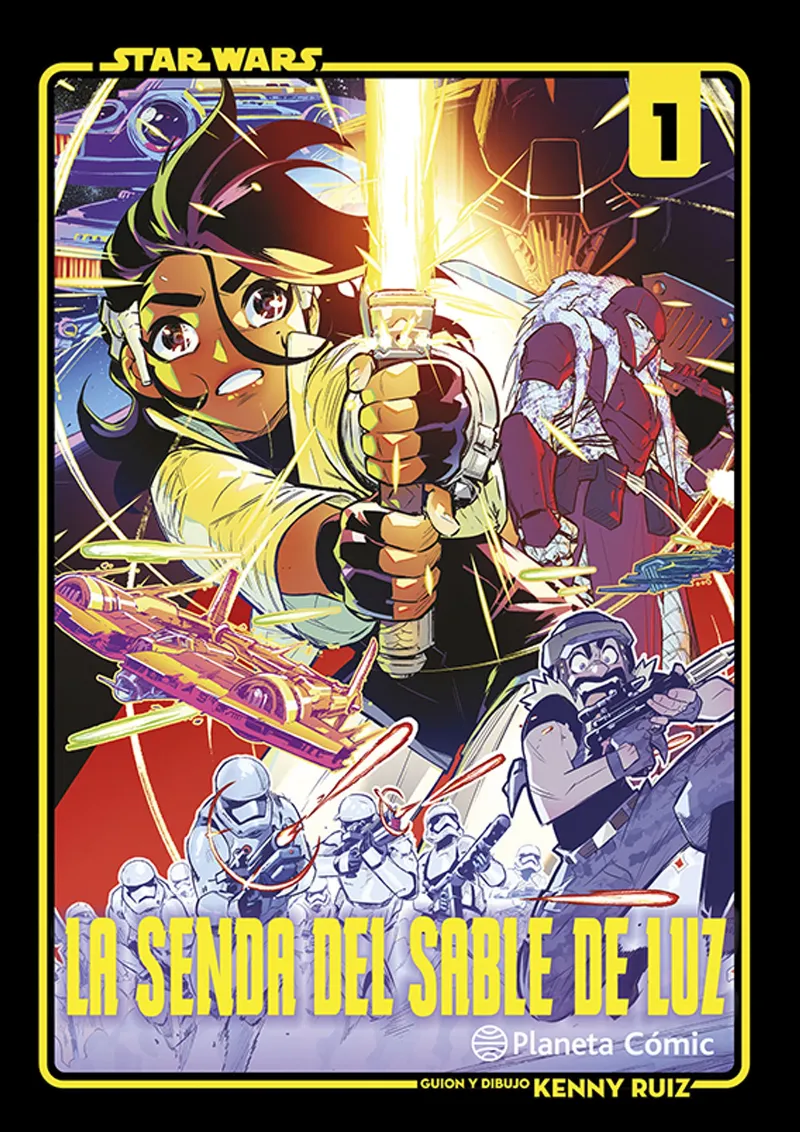 STAR WARS: LA SENDA DEL SABLE DE LUZ Nº 01 (MANGA)