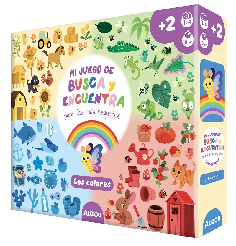 MI JUEGO DE BUSCA Y ENCUENTRA. LOS COLORES - PEQUEÑAS MANITAS