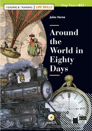 AROUND THE WORLD IN EIGHTY DAYS. BOOK + CD (LIFE SKILLS)