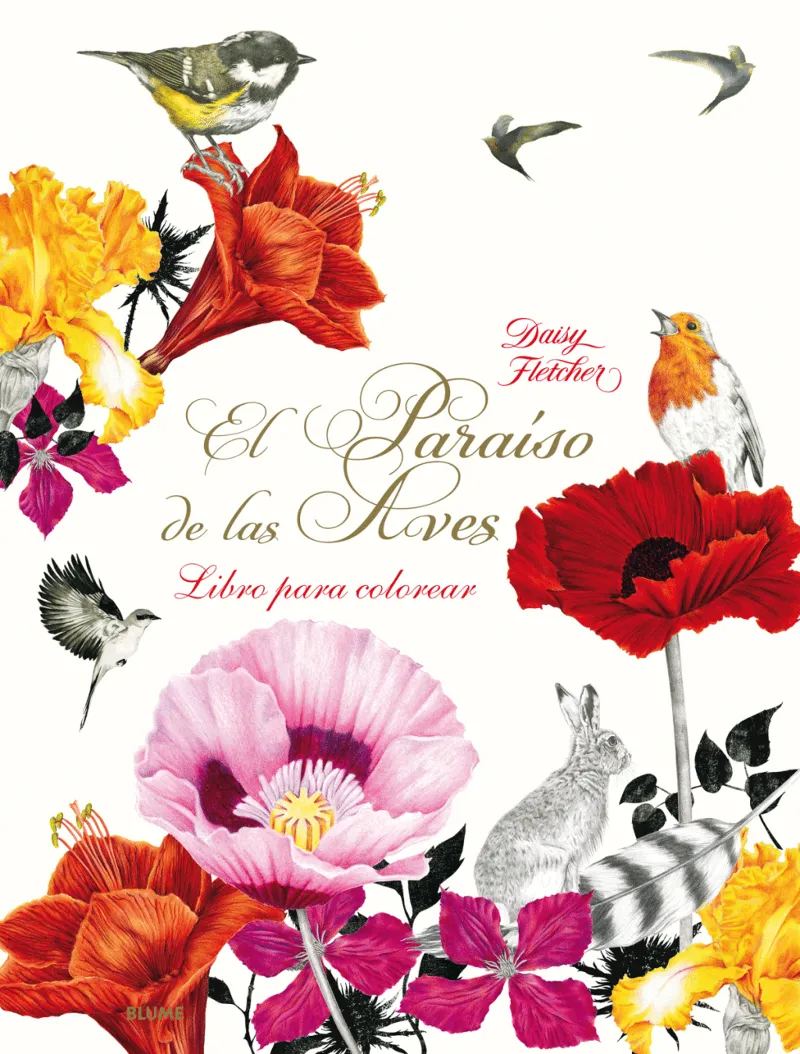 PARAISO DE LAS AVES,EL -LIBRO PARA COLOREAR-