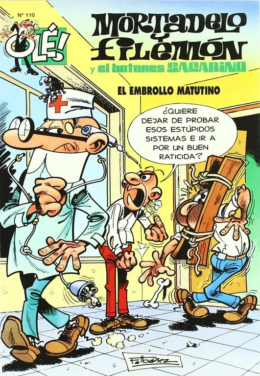 OLE MORTADELO VOL 110: EL EMBROLLO MATUTINO