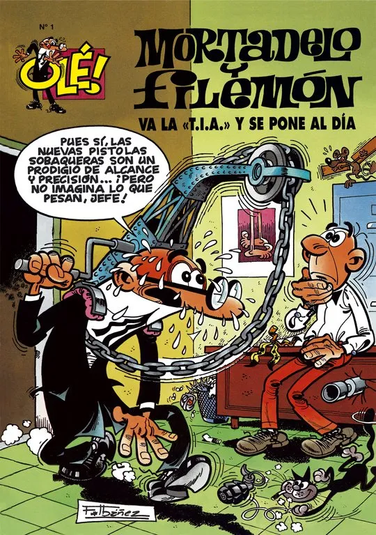 OLE MORTADELO Y FILEMON VOL 1