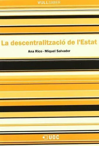La descentralització de l'estat