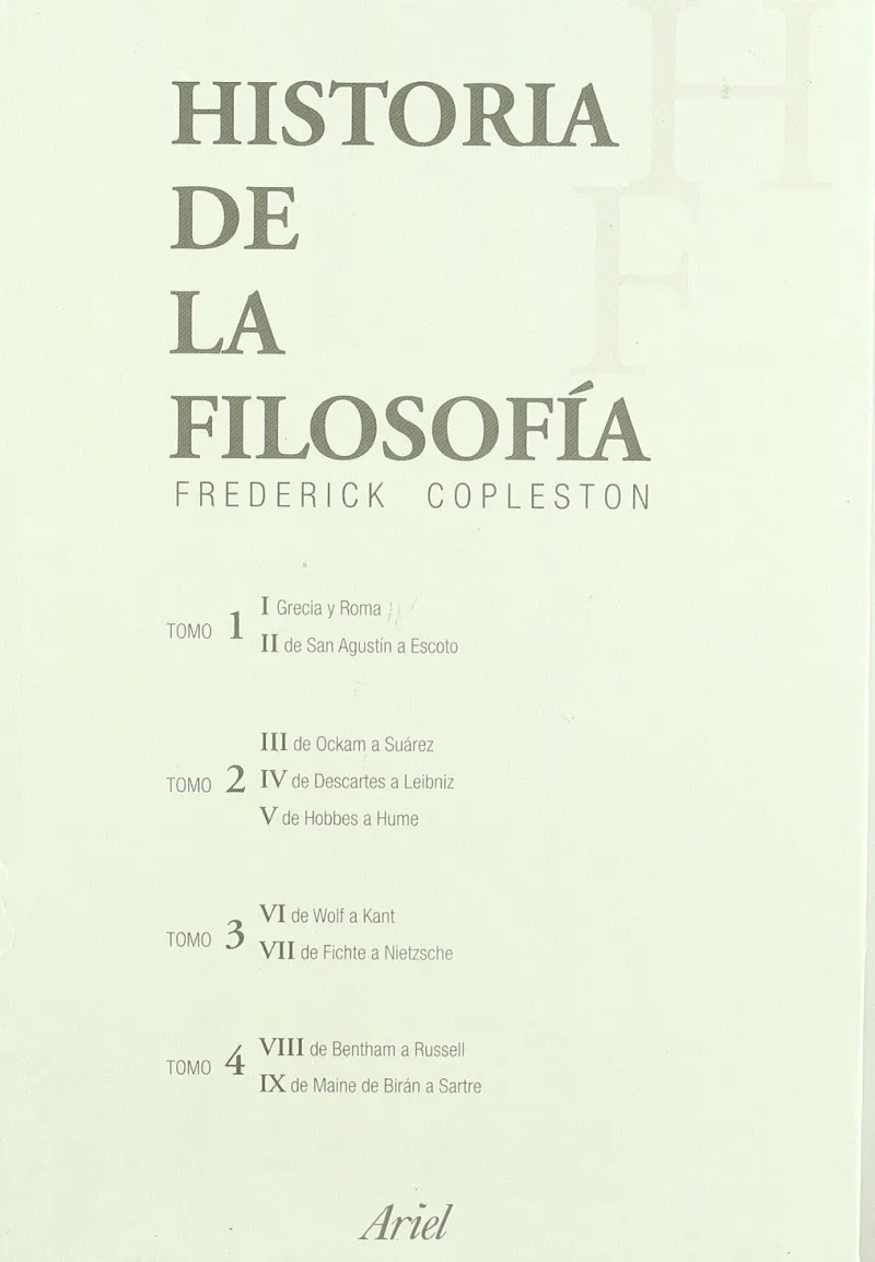 Historia de la Filosofía (Obra completa)