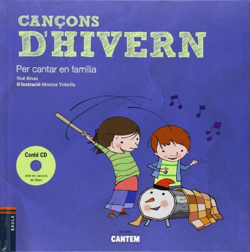 CANÇONS D'HIVERN + CD -PER CANTAR EN FAMILIA-