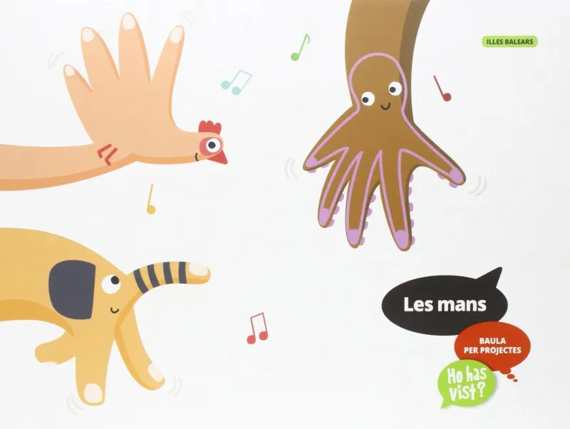 Carpeta alumne Les mans - Ho has vist? - Infantil - BALEAR
