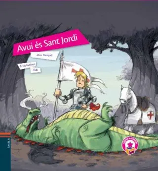 AVUI ES SANT JORDI -LLETRA LLIGADA-