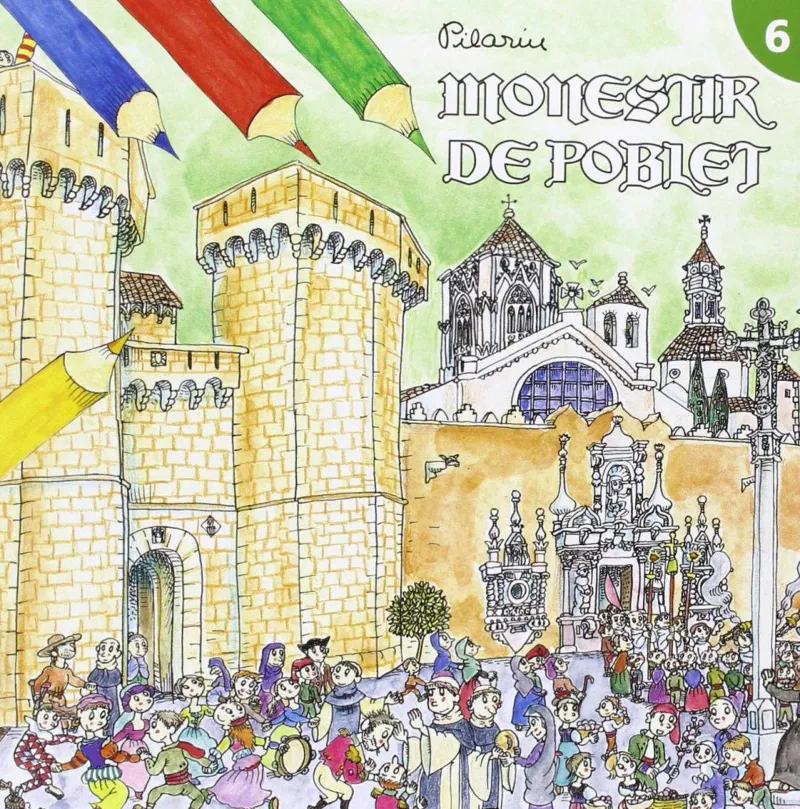 Pintem! Monestir de Poblet