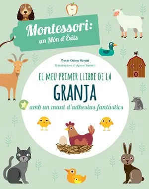 MEU PRIMER LLIBRE DE LA GRANJA AMB UN MUNT D'ADHESIUS FANTASTICS,EL
