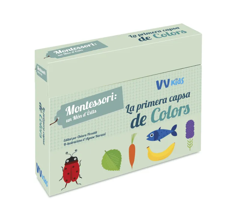PRMIERA CAPSA DE COLORS ,LA -MONTESORI UN MON D'EXITS-