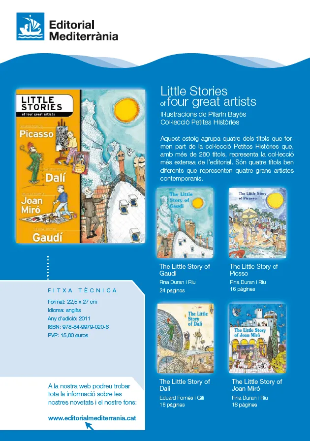 Little Stories of four great artists