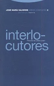 INTERLOCUTORES OBRAS COMPLETAS II