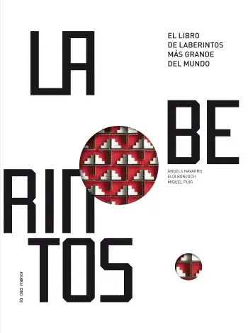 Libro de laberinto circulo