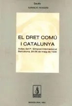 El dret comú i Catalunya, I