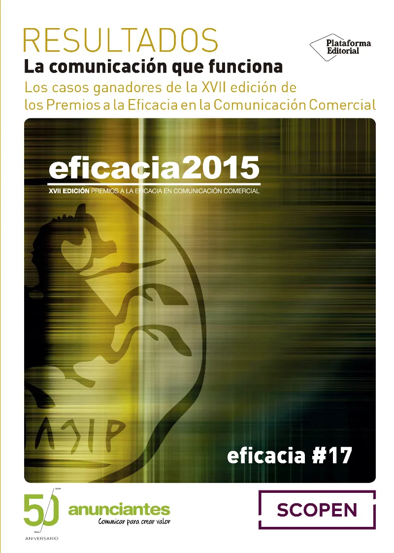 EFICACIA 2015 -PREMIOS A LA EFICACIA EN COMUNICACION COMERCIAL