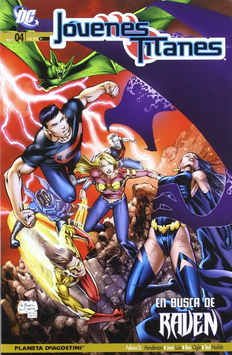 JOVENES TITANES Nº4: EN BUSCA DE RAVEN