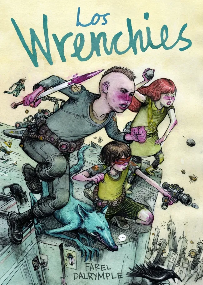WRENCHIES, LOS NOVEL.LA GRAFICA