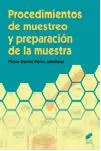 Procedimientos de muestreo y preparación de la muestra