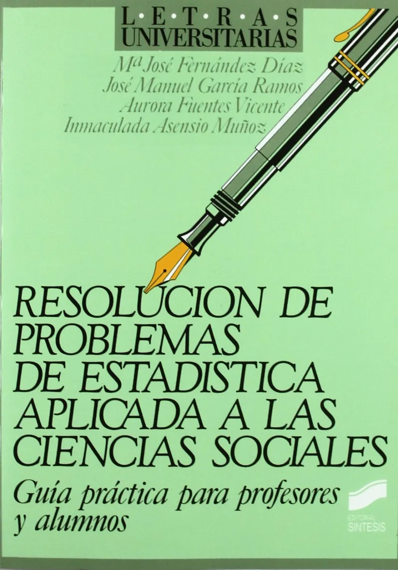 Resolución problemas de estadística aplicada a ciencias sociales