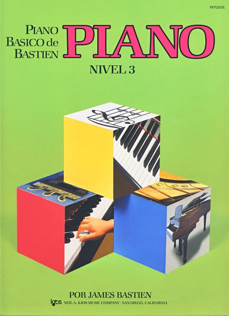 PIANO BÁSICO DE BASTIEN NIVEL 3