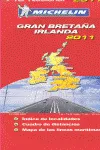 GRAN BRETAÑA IRLANDA -MAPA 2011-