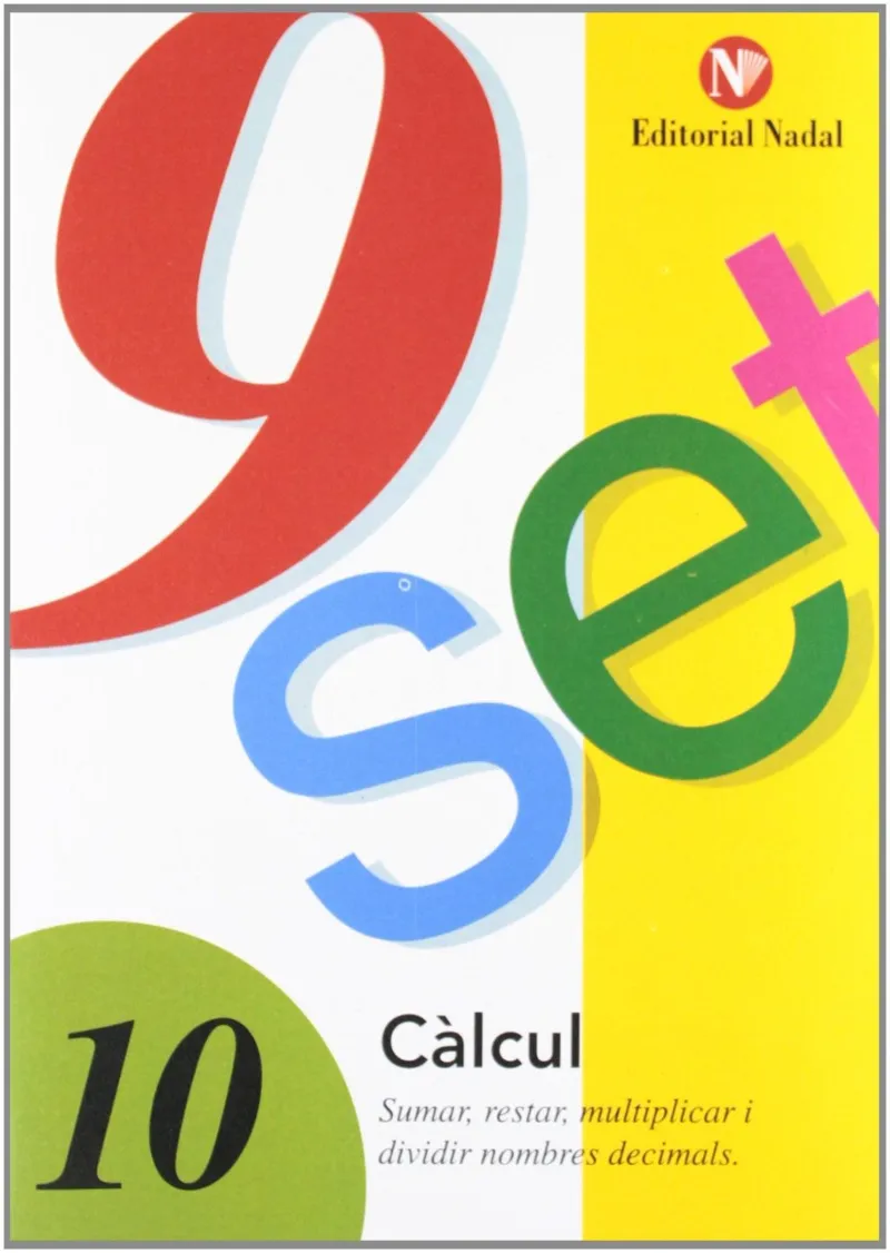 CALCUL 10 SUMAR RESTAR MULTIPLICAR DIVIDIR DECIMAL