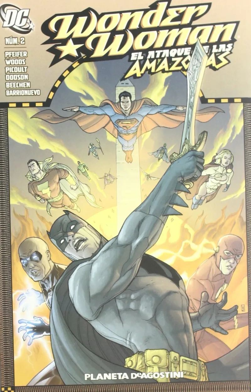 WONDER WOMAN: EL ATAQUE DE LAS AMAZONAS VOL 02