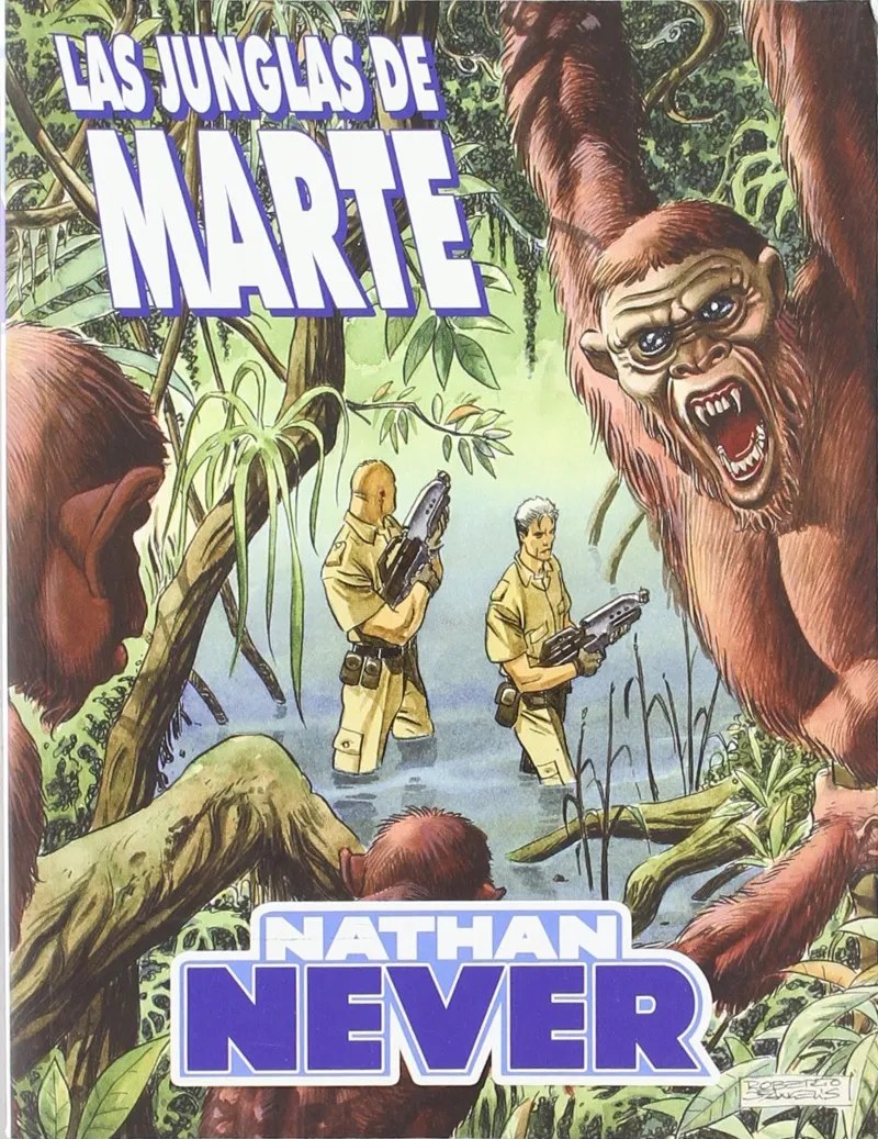 NATHAN NEVER: LAS JUNGLAS DE MARTE