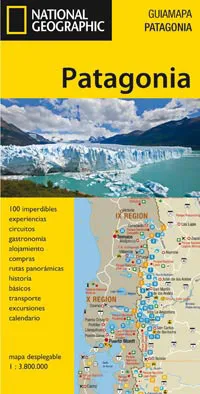 PATAGONIA -MAPA/ GUIA-