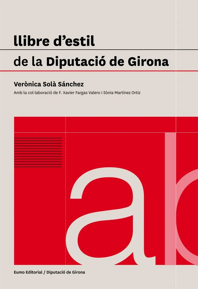 LLIBRE D'ESTIL DE LA DIPUTACIO DE GIRONA