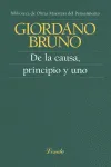 DE LA CAUSA PRINCIPIO Y UNO