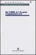 LLEI 1/2000 DE 7 DE GENER D'ENJUDICIAMENT CIVIL