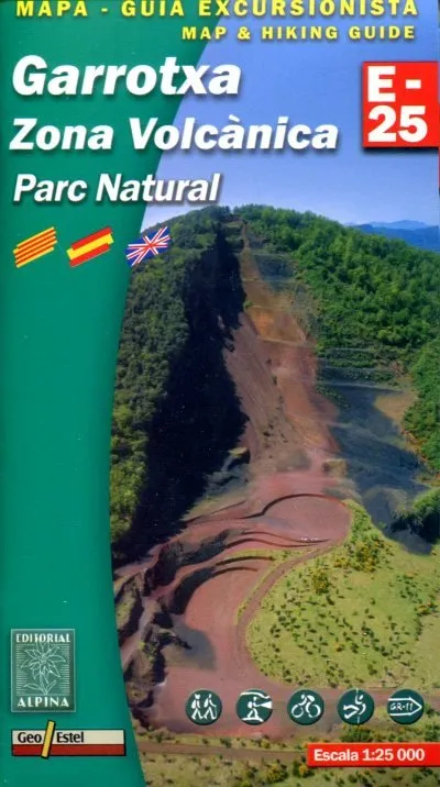 GARROTXA ZONA VOLCANICA PARC NATURAL -MAPA /GUIA-